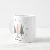 "Frohe kleine Weihnachten" Kaffeetasse (Vorderseite Links)
