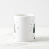 "Frohe kleine Weihnachten" Kaffeetasse (Mittel)