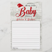 Frohe kleine Weihnachtsduschberatung & Wünsche (Vorderseite)