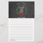 Frohe kleine Weihnachtsduschberatung & Wünsche (Vorderseite)