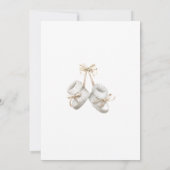 Frohe kleine Weihnachtsdusche Einladung (Rückseite)