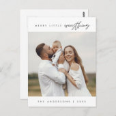 Frohe Kleinigkeiten, Weihnachten, Foto Postkarte (Vorne/Hinten)