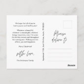 Frohe Kleinigkeiten, Weihnachten, Foto Postkarte (Rückseite)