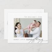 Frohe Kleinigkeiten, Weihnachten, Foto Postkarte (Vorne/Hinten)