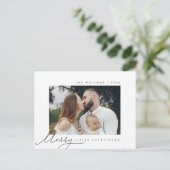 Frohe Kleinigkeiten, Weihnachten, Foto Postkarte (Stehend Vorderseite)