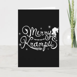 Frohe Krampus Deutsche Folklore Weihnachten Für Kr Karte
