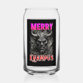 Frohe Krampus Dosenglas (Vorderseite)