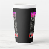 Frohe Krampus Milchtasse (Vorderseite)