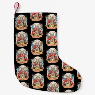 Frohe Krampus Monster Weihnachten Xmas Santa Böse Kleiner Weihnachtsstrumpf