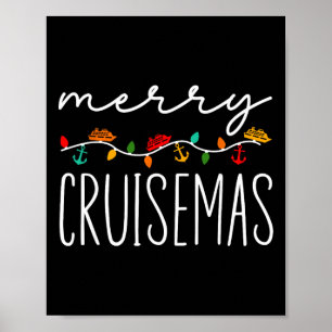 Frohe Kreuzemas Kreuzfahrt Mas Weihnachtskreuzfahr Poster
