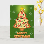 Frohe Krustmas Lustiges Weihnachten Karte (Gelbe Blume)