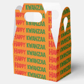 Frohe Kwanzaa-Grüße Geschenkschachtel (Geöffnet)