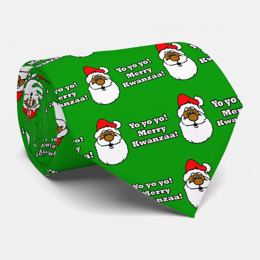 Frohe Kwanzaa! Krawatte (Gerollt)