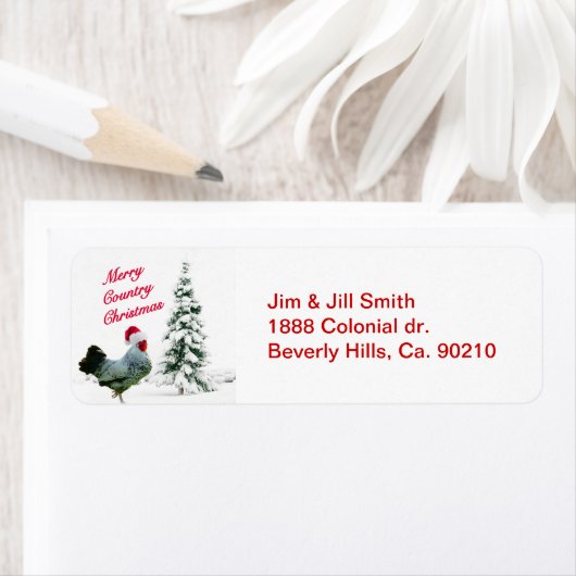 Frohe Land Weihnachtsgebäck mit Weihnachtsmannmütz (Insitu)