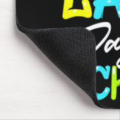 Frohe letzter Schultag Kinder Lehrer Schüler Mousepad (Ecke)