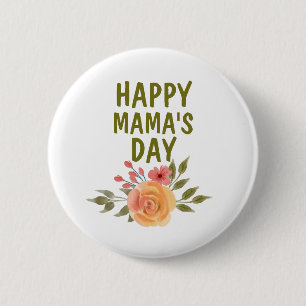 Frohe Mama-Tag Muttertag Button