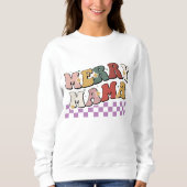 Frohe Mama-Weihnachten Sweatshirt (Vorderseite)