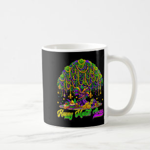 Frohe Mardi Gras Baum Perlen Maske Karneval New Or Kaffeetasse