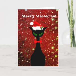 Frohe Meowmas Personalisierte Weihnachten