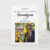 Frohe Miesepeter-Tag! 29. Januar Karte (Vorderseite)