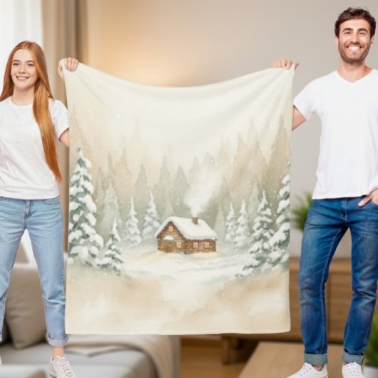 Frohe Mist Kuschel-Fleece-Decke – 127x152 cm Fleecedecke