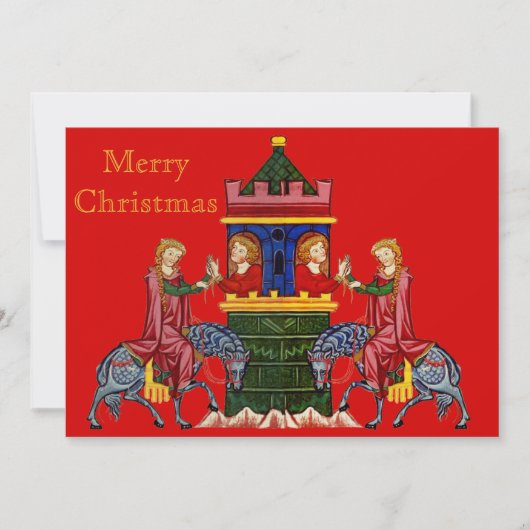 Frohe mittelalterliche Weihnachten (Vorderseite)