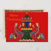 Frohe mittelalterliche Weihnachten (Vorne/Hinten)