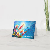 Frohe Mutter-Tag Australische Myrtle-Blume Karte (Vorderseite)