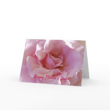 Frohe Mutter Tag Soft Pink Rose