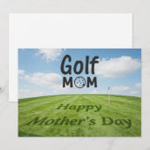 Frohe Muttertag auf dem Golfplatz (Vorne/Hinten)