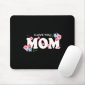 Frohe Muttertag Damen ich liebe dich Mama Mousepad (Mit Mouse)