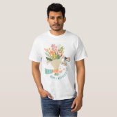 Frohe Muttertag Design T-Shirt (Vorne ganz)