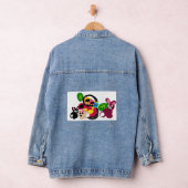 Frohe Muttertag Hasen und Kaninchen Jeansjacke (Hangar)
