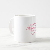 Frohe Muttertag Kaffeetasse (Vorderseite Links)