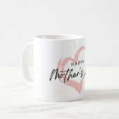 Frohe Muttertag Kaffeetasse (Vorderseite Links)