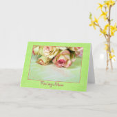 Frohe Muttertag Karte (Gelbe Blume)