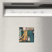 Frohe Muttertag Magnet (In Situ (Geschirrspüler))