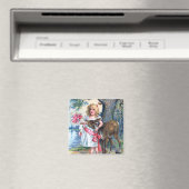 Frohe Muttertag Magnet (In Situ (Geschirrspüler))