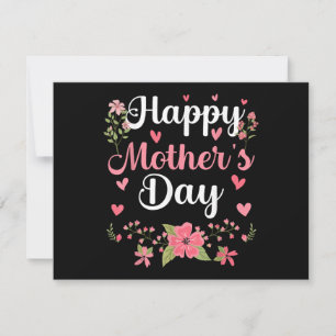 Frohe Muttertag Mami Cute Floral Frauen Für Mama Feiertagskarte