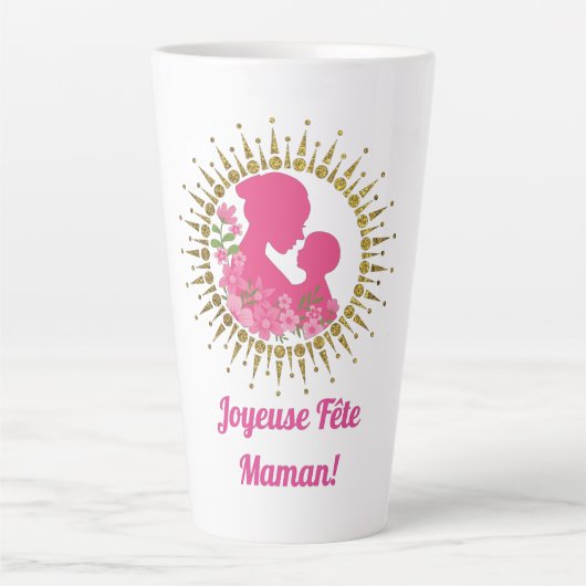 Frohe Muttertag  Milchtasse (Vorderseite)