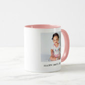 Frohe Muttertag Name, Jahr mit Foto Tasse (VorderseiteRechts)