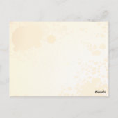 Frohe Muttertag, Postkarte (Rückseite)
