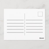 Frohe Muttertag Postkarte (Rückseite)