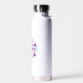 Frohe Muttertag Retro Style Liebe Mama Trinkflasche (Links)