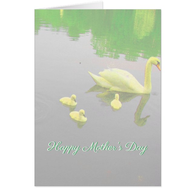 Frohe Muttertag Schwan (Vorne)