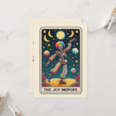 Frohe Muttertag-Skelett Freudenspenderin Tarot Karte (Vorderseite/Rückseite Beispiel)