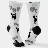 Frohe Muttertag Socken (Gewinkelt)