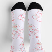 Frohe Muttertag  Socken (Oben)