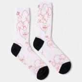 Frohe Muttertag  Socken (Rechts)