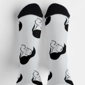 Frohe Muttertag Socken (Oben)
